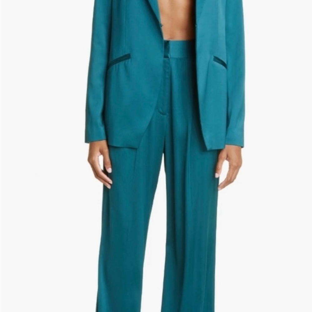 NWT Anthropologie Favorite Daughter The Favorite Pant in Emerald. Size 6